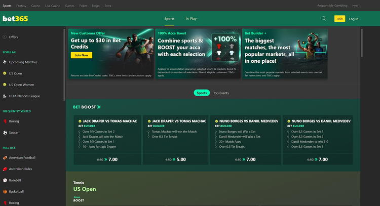 bet365 website