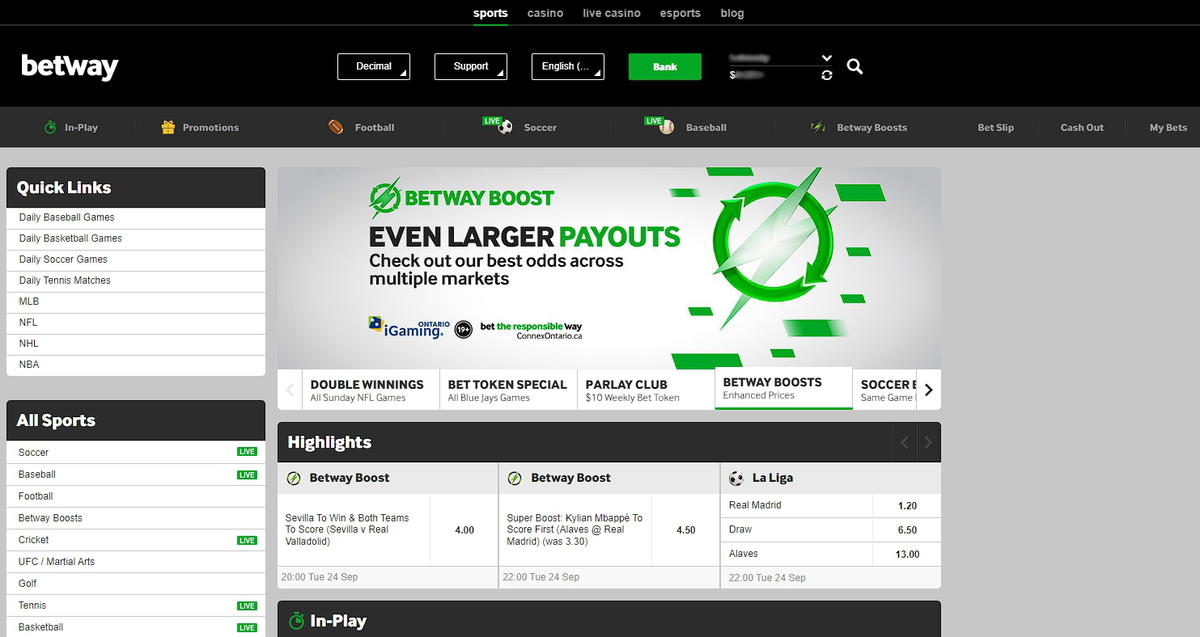 betway website