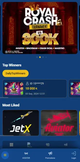 JamboBet casino section