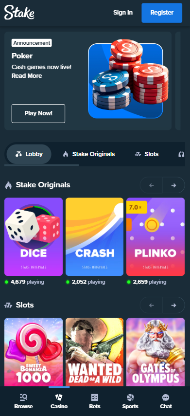 Casino app