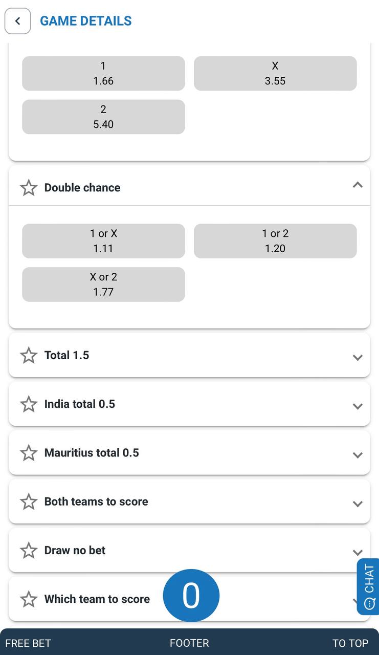 ultrabet betting markets