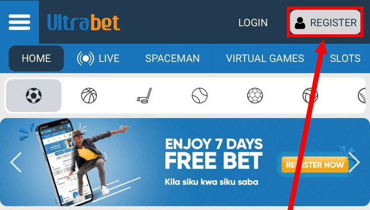 Ultrabet register
