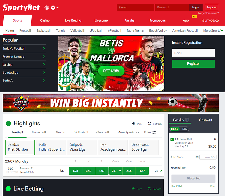 sportybet website