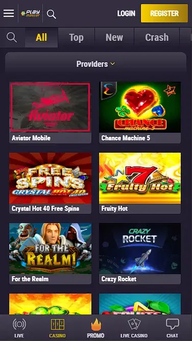 playmaster casino