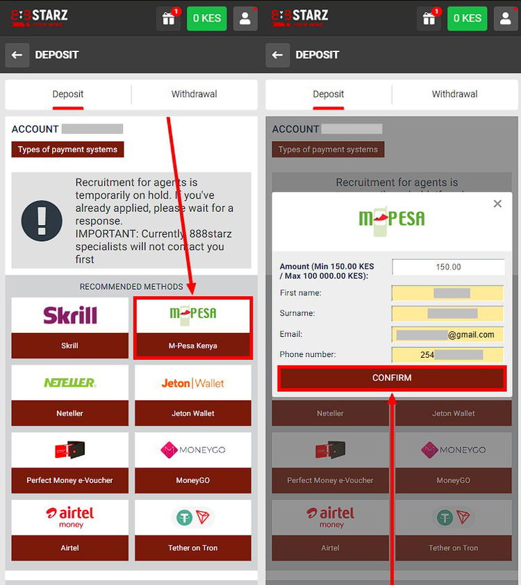 betting sites in Kenya that accept mpesa