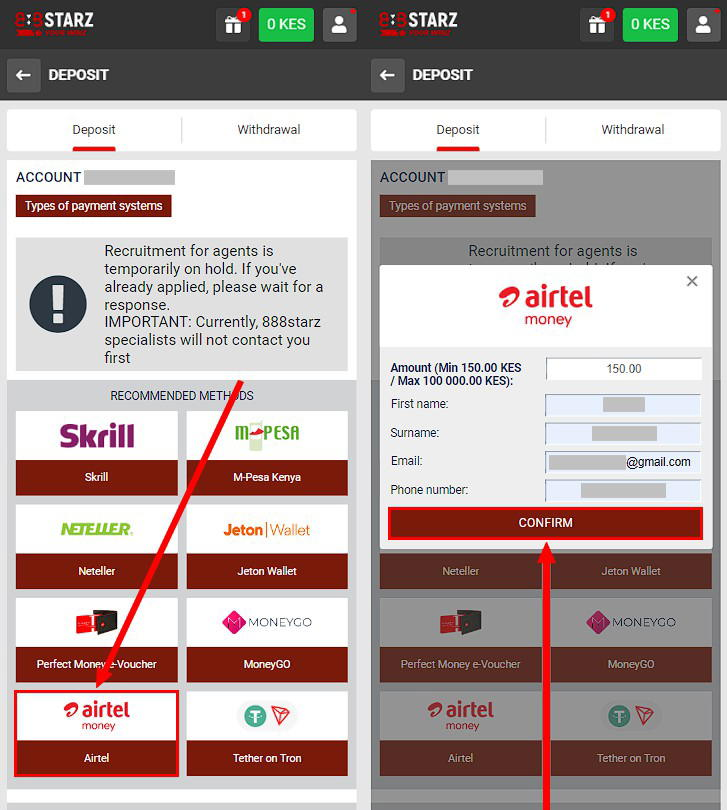 Which betting site allows Airtel money?

