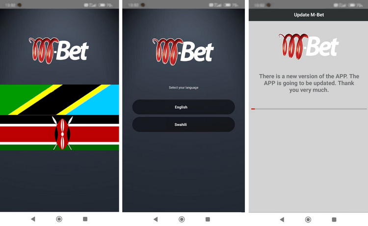 M-Bet app settings