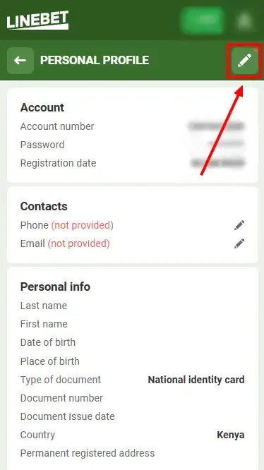 Linebet Aviator Kenya - Verification of Account (Edit)