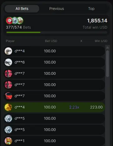 Where to check the Aviator statistics?