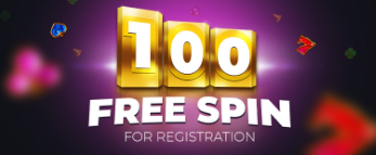 100 Free Spins For Registration